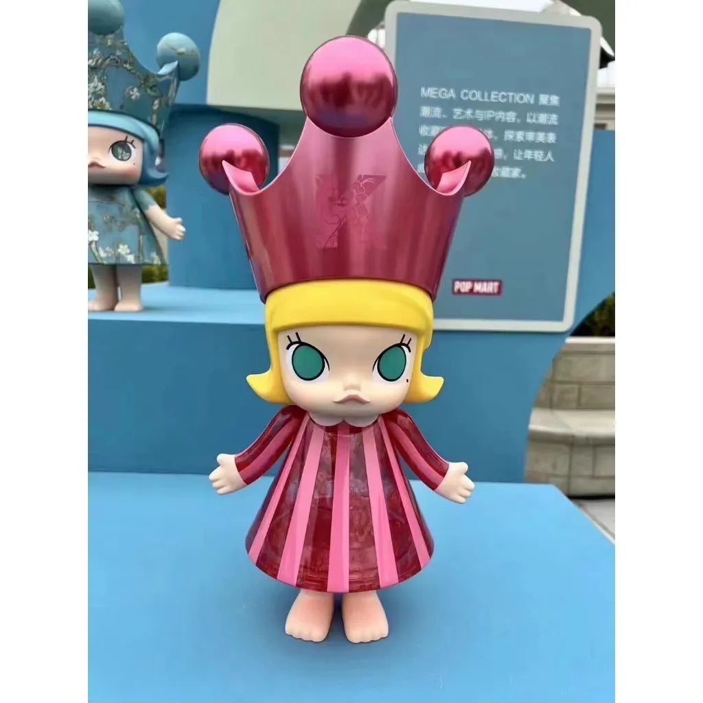PopMart Molly Birth Princess Pink Limited Edition Action Figures Toys In Stock