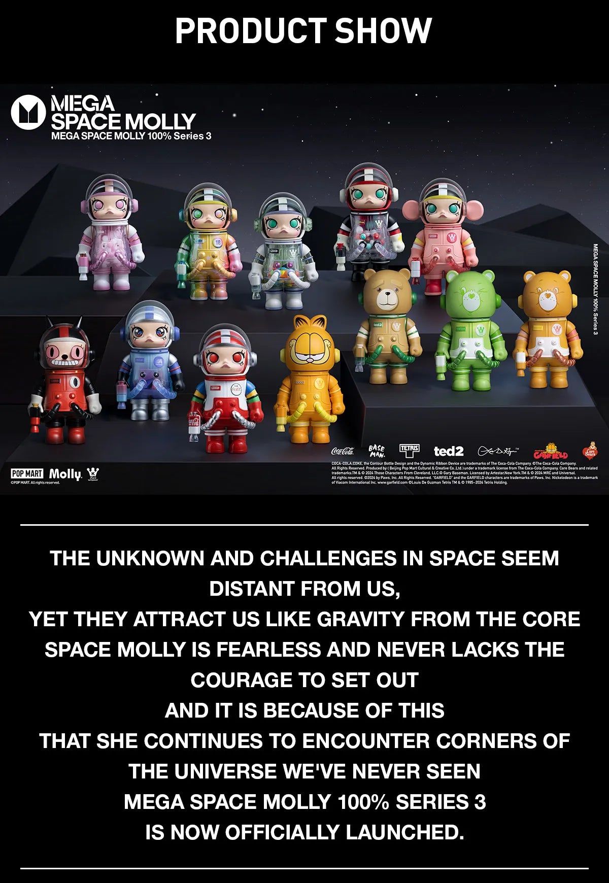 MEGA SPACE MOLLY 100% Series 3