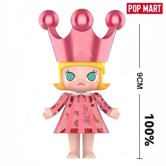 PopMart Molly Birth Princess Pink Limited Edition Action Figures Toys In Stock