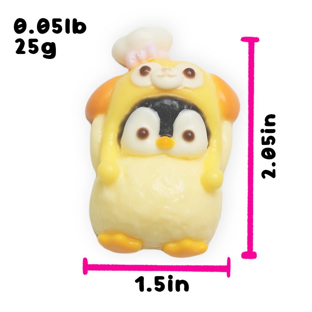 Yellow Penguin Squishy Toy