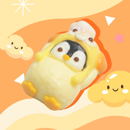 Yellow Penguin Squishy Toy